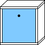 1 inset drawer