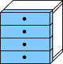 4 overlay drawers